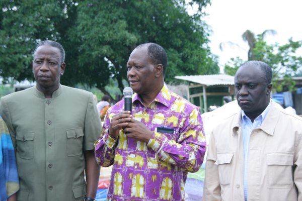 Communiqué de presse RDR - Alassane Ouattara en France avant sa tournée dans le Worodougou